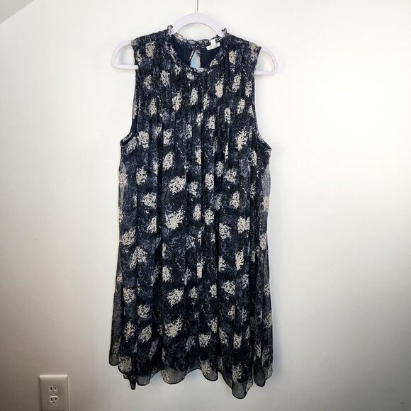 Joie Thelene Sleeveless Mini Dress Size XL Floral Spring Summer Party Comfort - Picture 4 of 8
